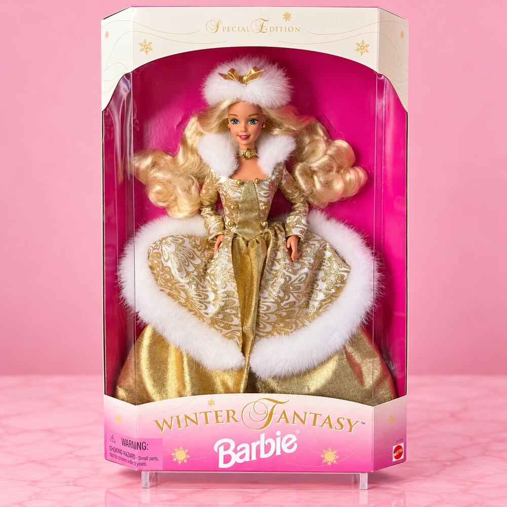 Vintage 1995 Barbie Winter Fantasy Special Edition Barbie Doll #15334 Mattel